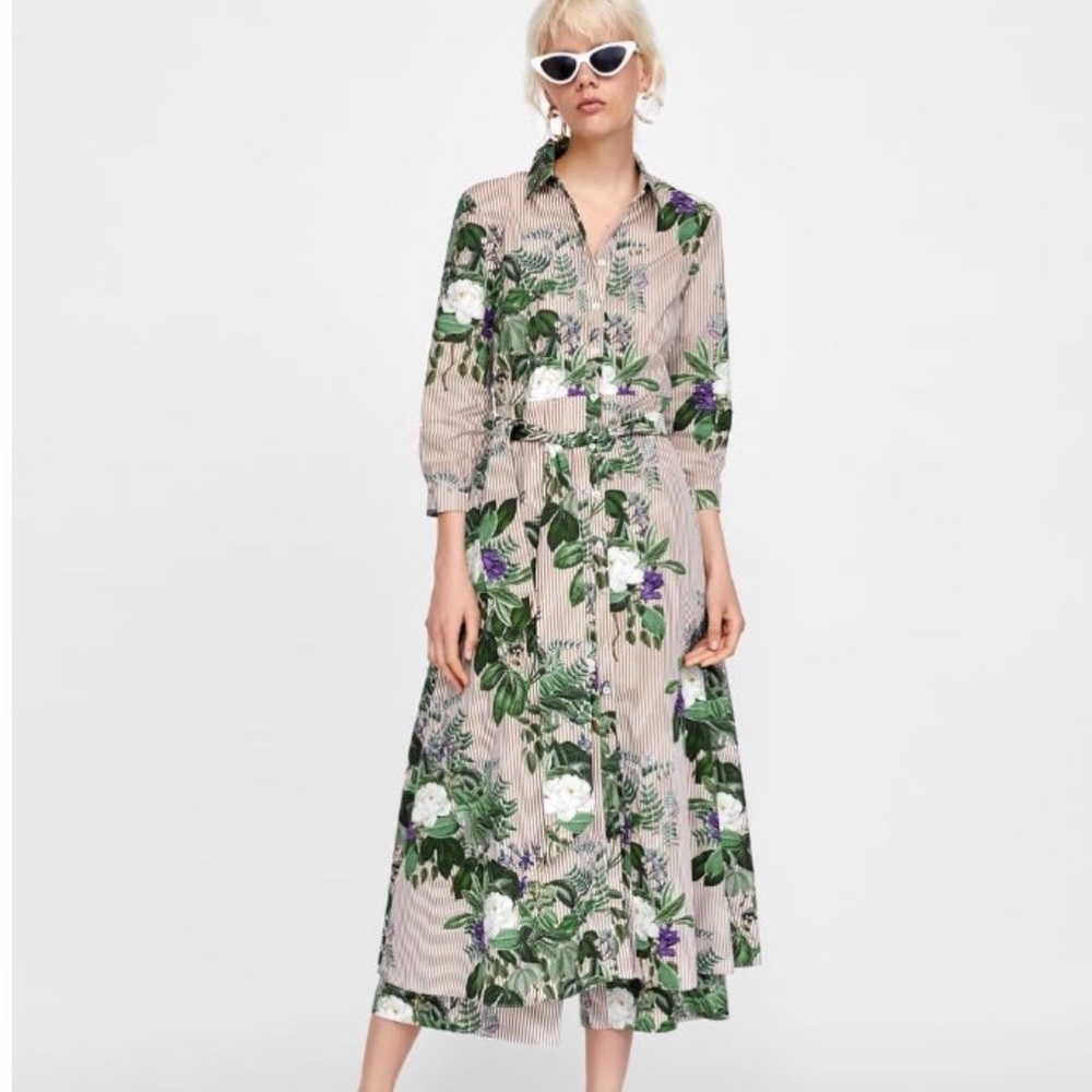 Zara Shirt Dress
